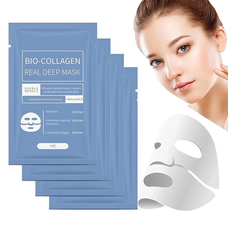 In Stock Cross-Border BIO-COLLAGEN REAL DEEP MASK Korean Bio-Collagen Facial Mask