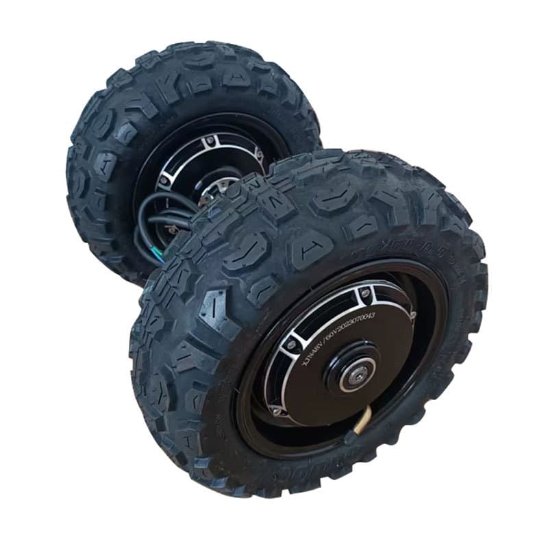 11-inch Brushless Motor Four-Wheel Drive Kart Beach Wheel Hub Off-Road Modification High Power 48/60/72V 2800W