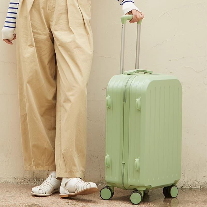 Sturdy and Durable 2024 New Hot-Selling College Student Suitcase Travel Lockbox 20-inch Small Rolling Luggage