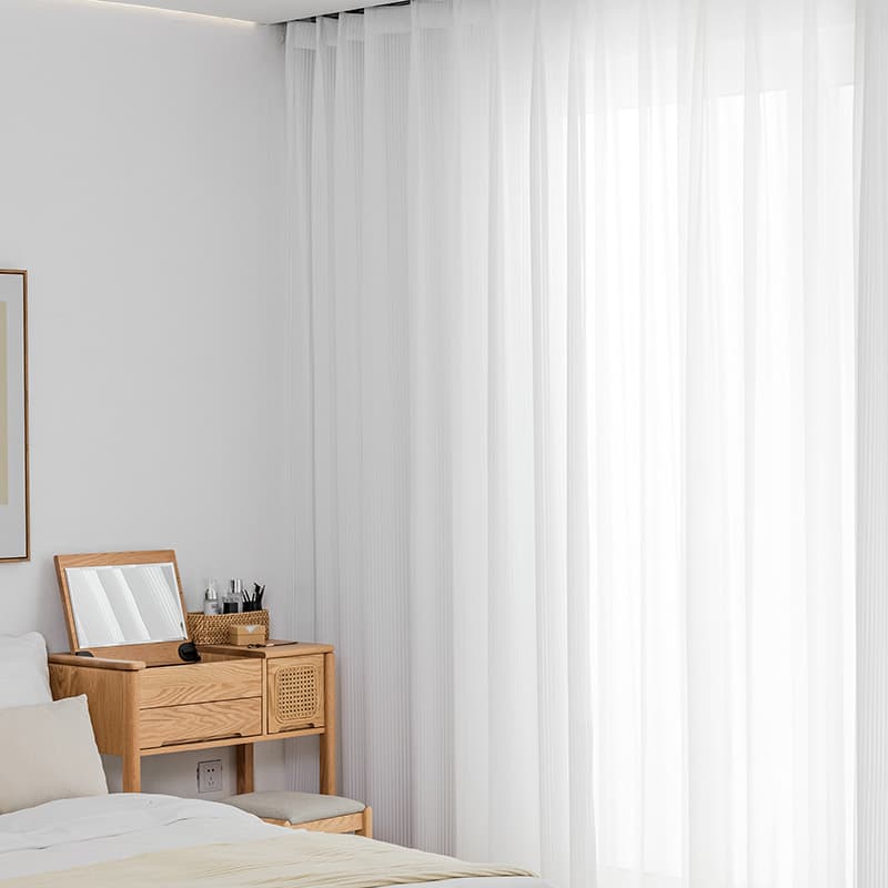 Shaoxing Curtain Foreign Trade Cross-border Dream Curtain Vertical Blinds Sheer Curtain Light-filtering Privacy Sunstrip Phantom Window Screen Wholesale