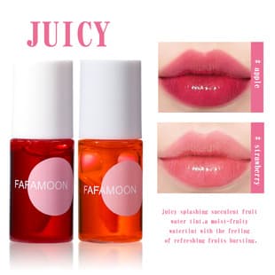 Cross-border Lipstick Water Stain Lip Liquid Lip Gloss Long-lasting Moisturizing Matte Lipstick Blush Water Lip and Cheek Dual-use FAFAMOON