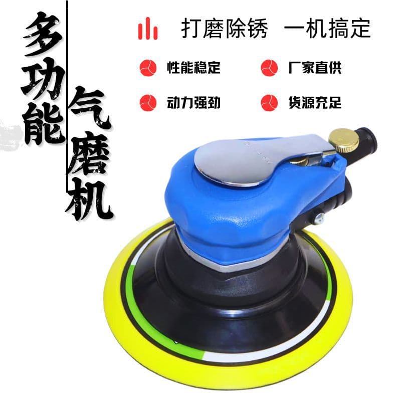 313 Series Pneumatic Sander 5 Inch Car Polisher Small Dust Extraction Waxing Machine