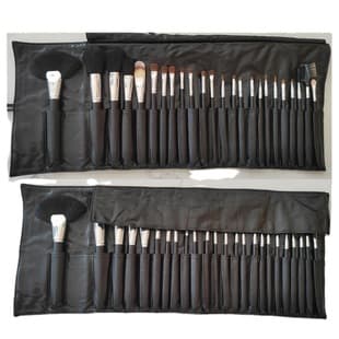 24-Piece Full Set Makeup Brushes, Animal Hair Eyeshadow Brush, Blush Brush for Beginners, Students, Affordable