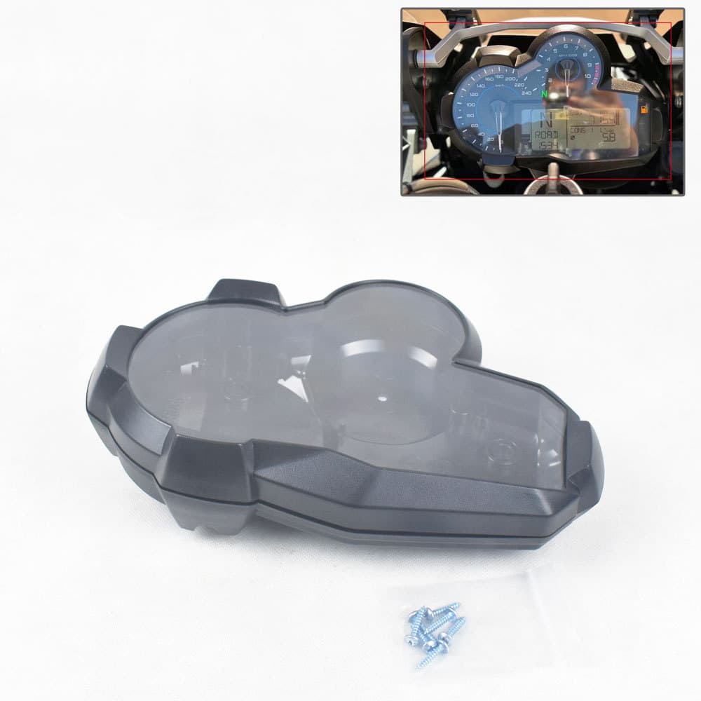 Instrument panel housing for BMW R1200GS and R1250GS ADV; speedometer cover and housing assembly.