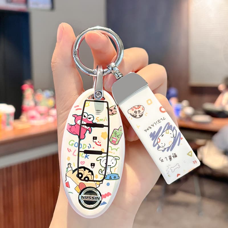 Nissan X-Trail Glory Key Case X-Trail Classic Cartoon Protective Cover Qashqai Honor Nissan Shell Creative Case