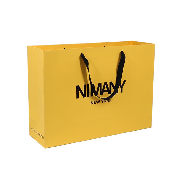 Eco-Friendly Tote Art Gift Paper Package Bags with Your Own