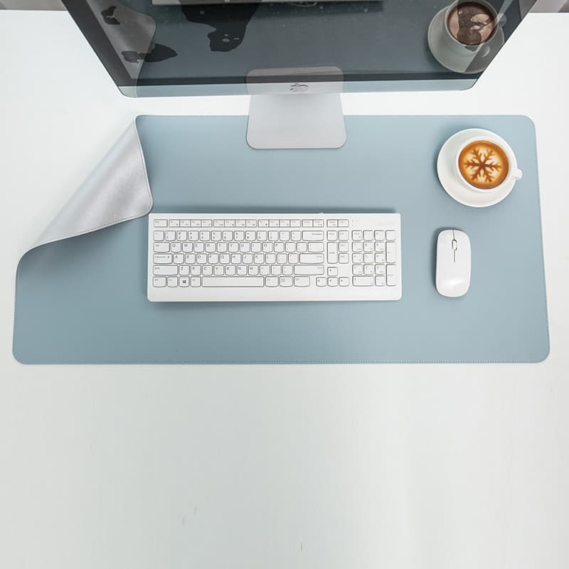 Factory Stock Cross-Border Mouse Pad Waterproof Student Desk Mat Eco-Friendly Extra Large Leather Office Desk Mat Writing Desk Pad