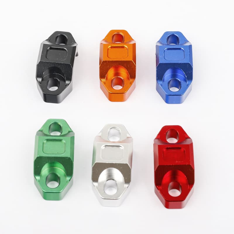 Off-road motorcycle universal parts Huayang T4, Zhenglin, Bosuer conversion front upper pump pressure block colorful cover.
