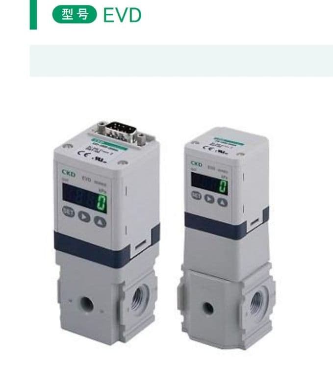 CKD Digital Electro-Pneumatic Pressure Reducing Valve Model EVD, Semiconductor Manufacturing Process