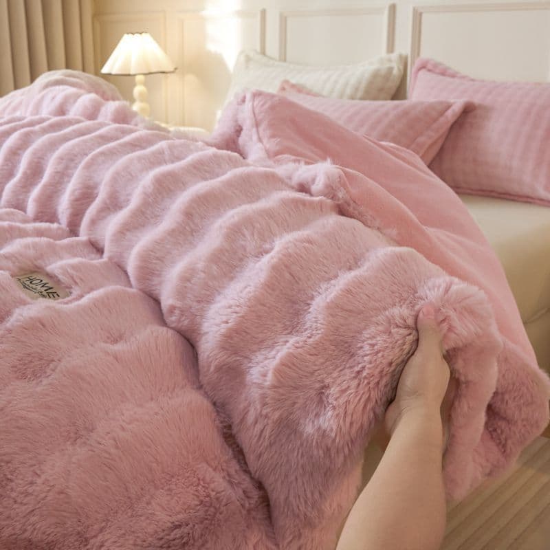 Winter thickened warm rabbit hair corn quilt, winter quilt core, single student dormitory spring/autumn quilt core