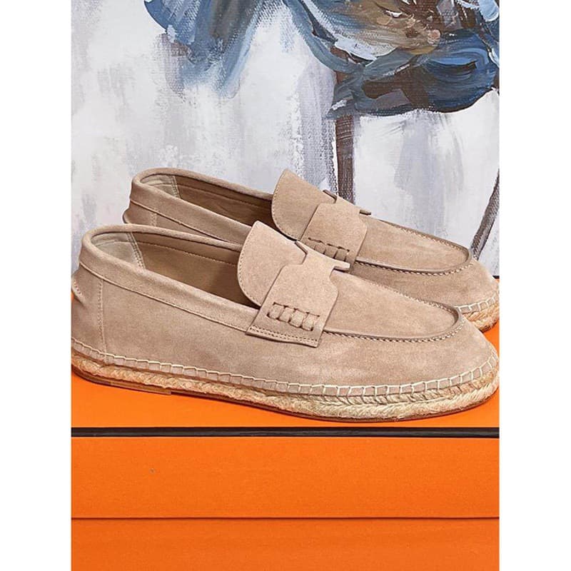 BANGJIANI European Style Genuine Leather Loafers for Men, Oxford Shoes, Suede Slip-On Loafer, Fisherman Shoes