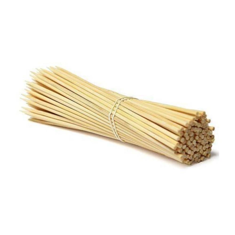 Thick chestnut barbecue skewers (1.5mm), disposable stirring sticks, sandalwood starch sausage skewers from bamboo skewer factory