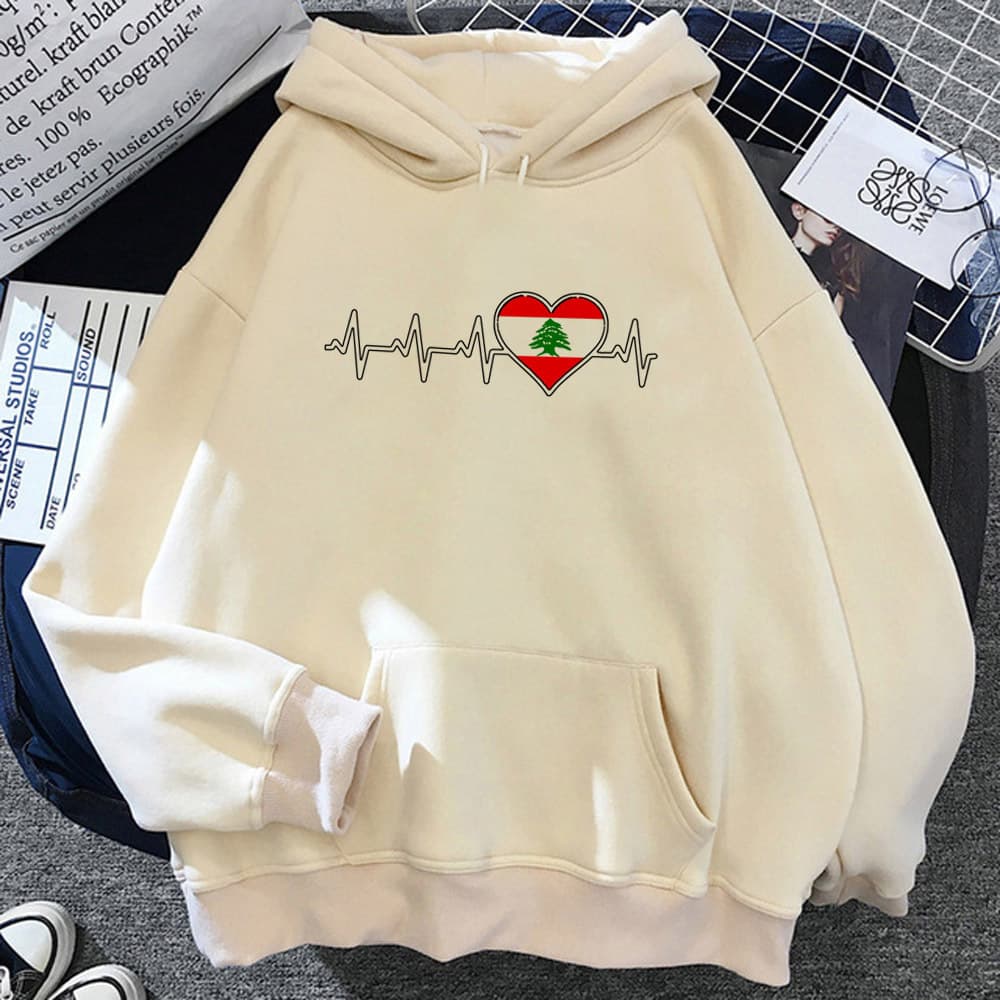 Long-term Lebanon Hoodie Harajuku Athleisure Comfortable Ndy Pat