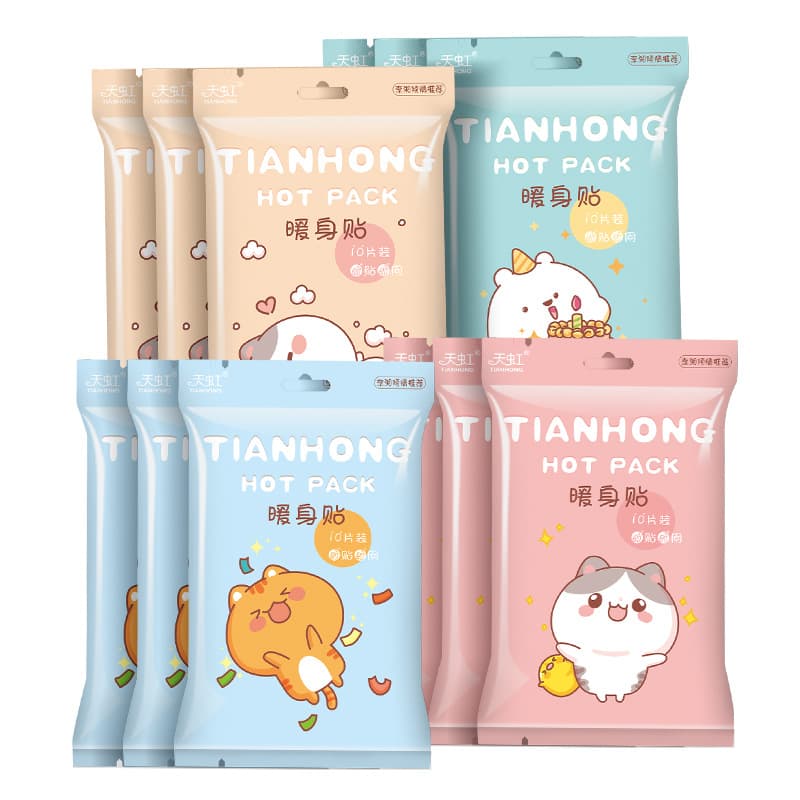 Tianhong New Cartoon Warm Patches, Warm Baby Patches, Long-lasting Heat Body Warmers with Motherwort