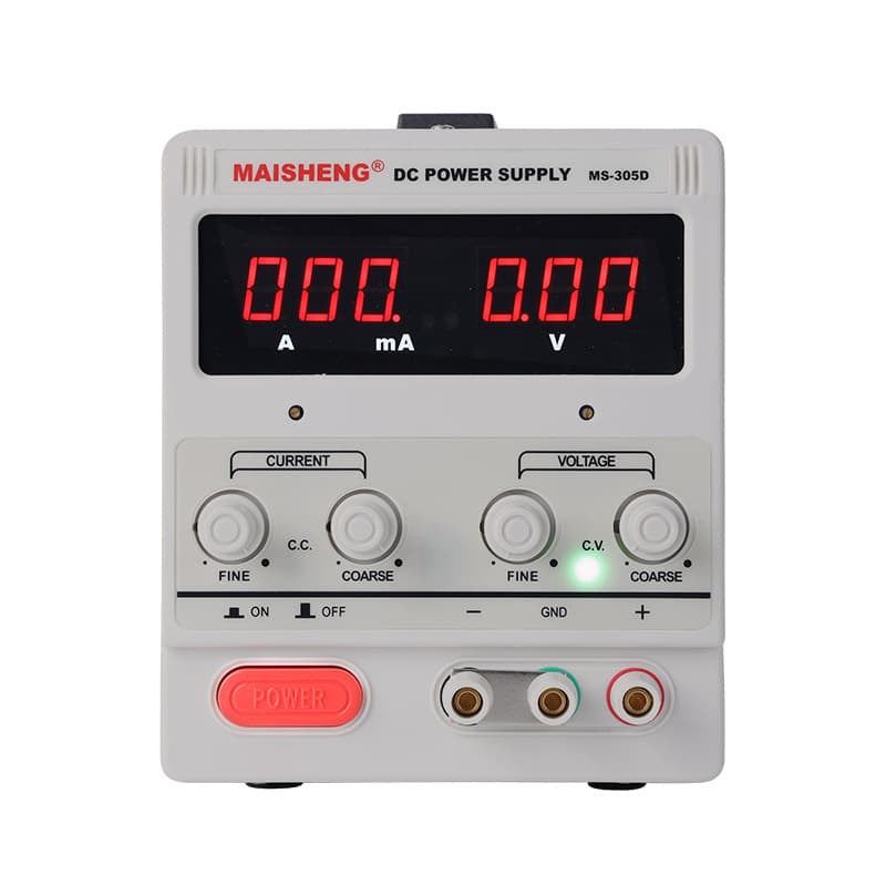 MaiSheng MS3010D Adjustable DC Regulated Power Supply, DC Power Supply for Electroplating, Laboratory, and Repair
