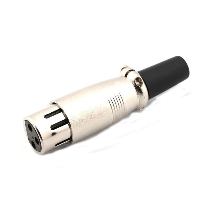 Source Factory Three-Core Optical Swiss XLR Female Connector Microphone Audio Cable for Speakers, Microphones, Guitars