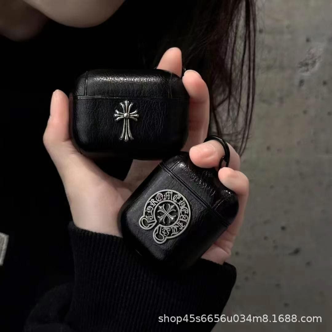 Designer AirPods Pro 2 Apple Bluetooth Headphone Case Leather 4/3/2/1 Gen/Pro Earphone Protective Case Compatible