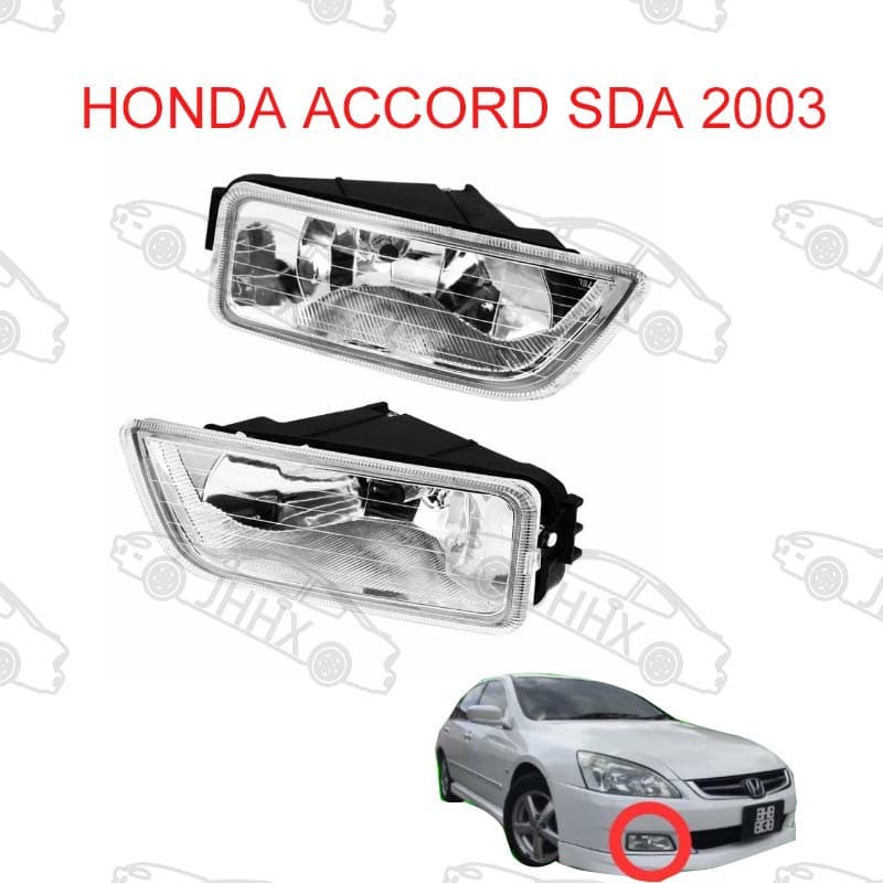 ACCORD 2003 2004 2005 2006 2007 Fog Light Front Bumper Light Front Anti-Fog Light