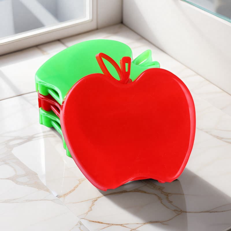 Individually Packaged Fruit Peeler, Apple-shaped Foldable Potato Peeler, Multi-functional Stainless Steel Scraper