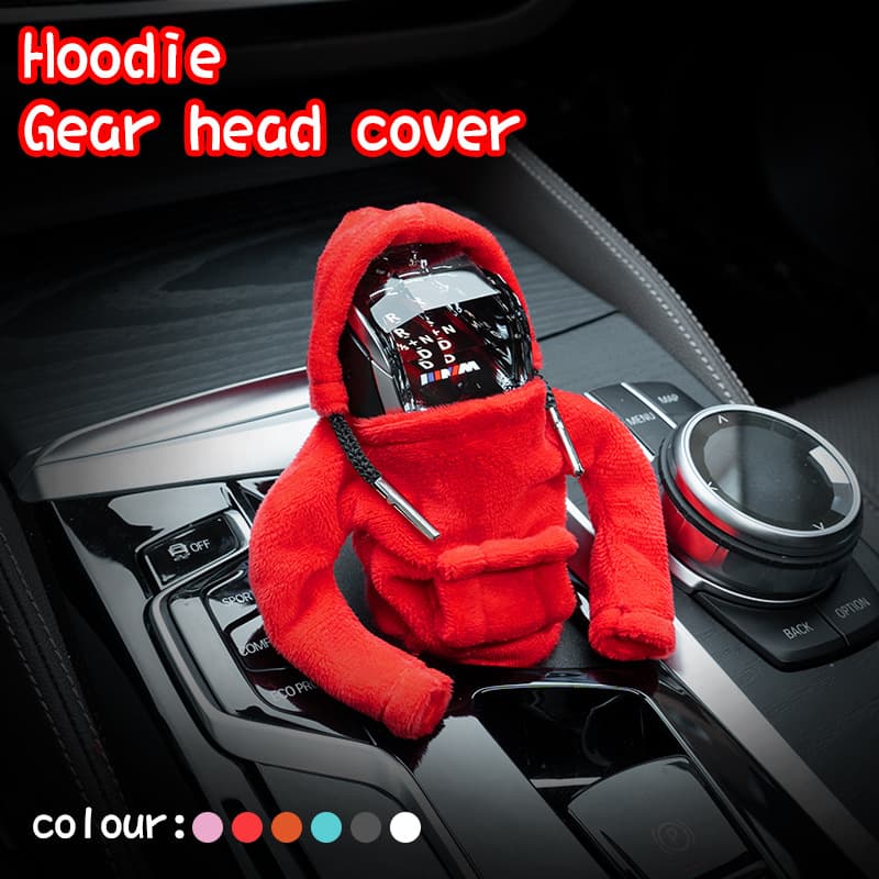 Creative Hoodie-Style Car Gear Shift Cover, Anti-Sweat, Protects Shift Lever, Hoodie Shift Knob Cover