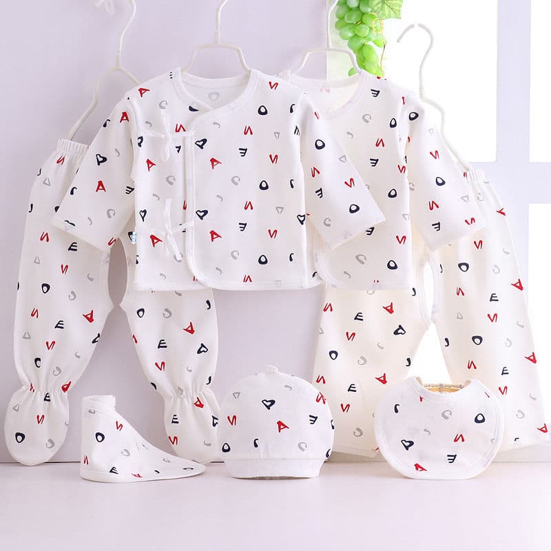 Baby Gift Cotton Newborn Gift Set Summer Baby Clothes for Newborns and One-Month-Olds