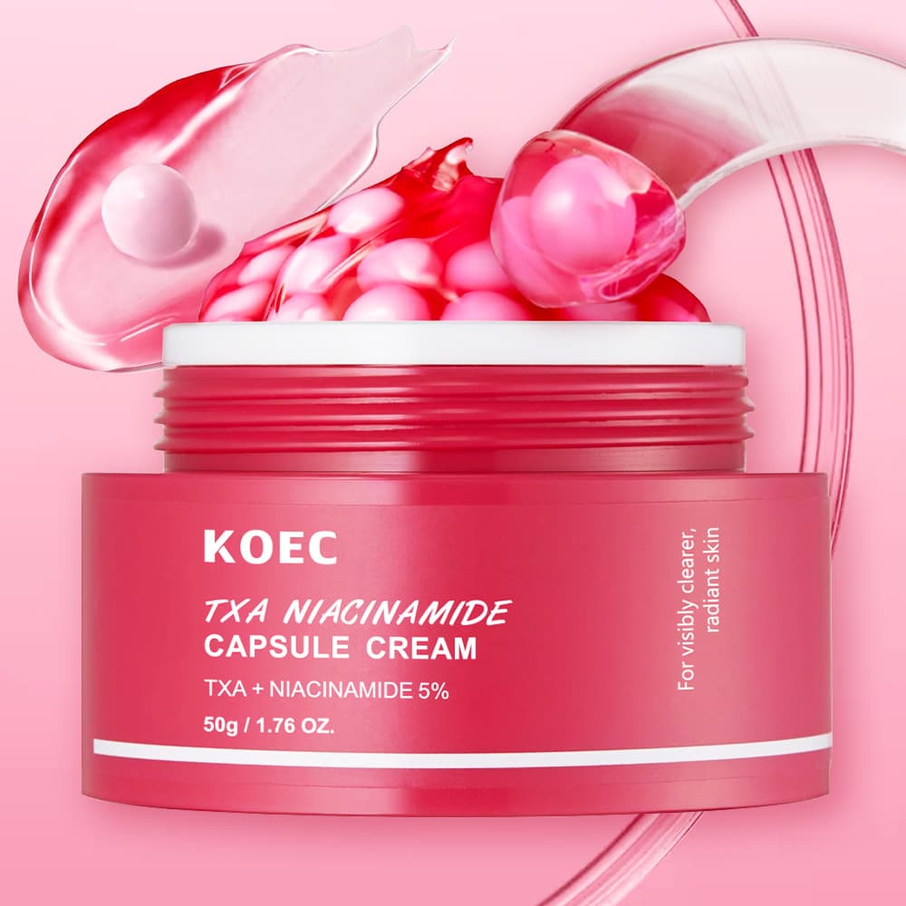 KOEC Vitamin C Capsule Filling Cream Moisturizing Face Cream Deep VC Capsule Cream Cross-border Bestseller In Stock
