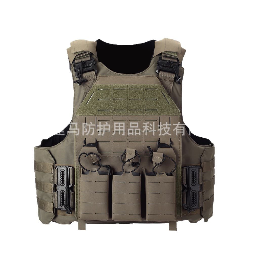 Jianma Bulletproof Vest Tactical Vest Multi-Functional MOLLE System Mounting Quick-Release Load-Bearing Gear Cross-Border In-Stock Wholesale