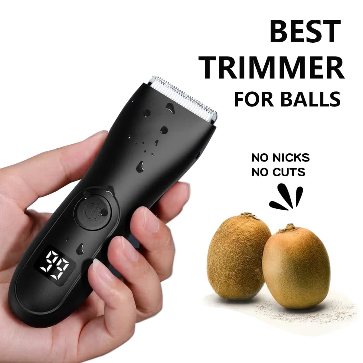 Cross-border Digital Display Hair Clipper Trimmer Home Electric Grooming Men's Hair Remover Razor Pubic Hair Shaver