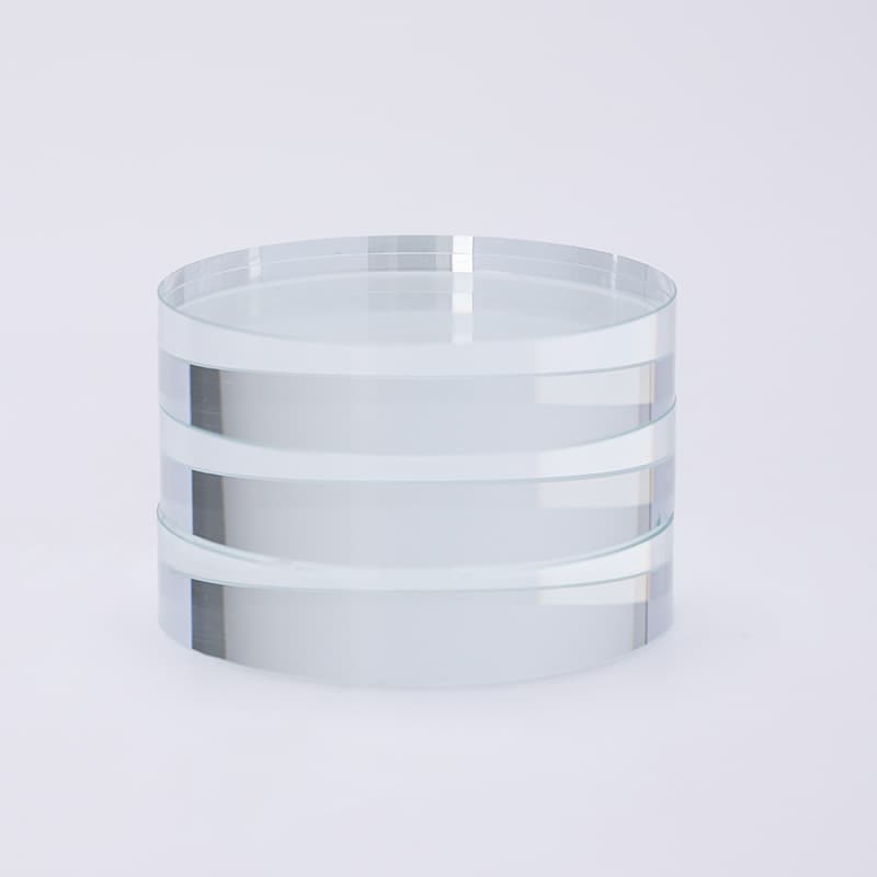 Round glass sheet, tempered glass, instrument dial glass, pressure gauge glass