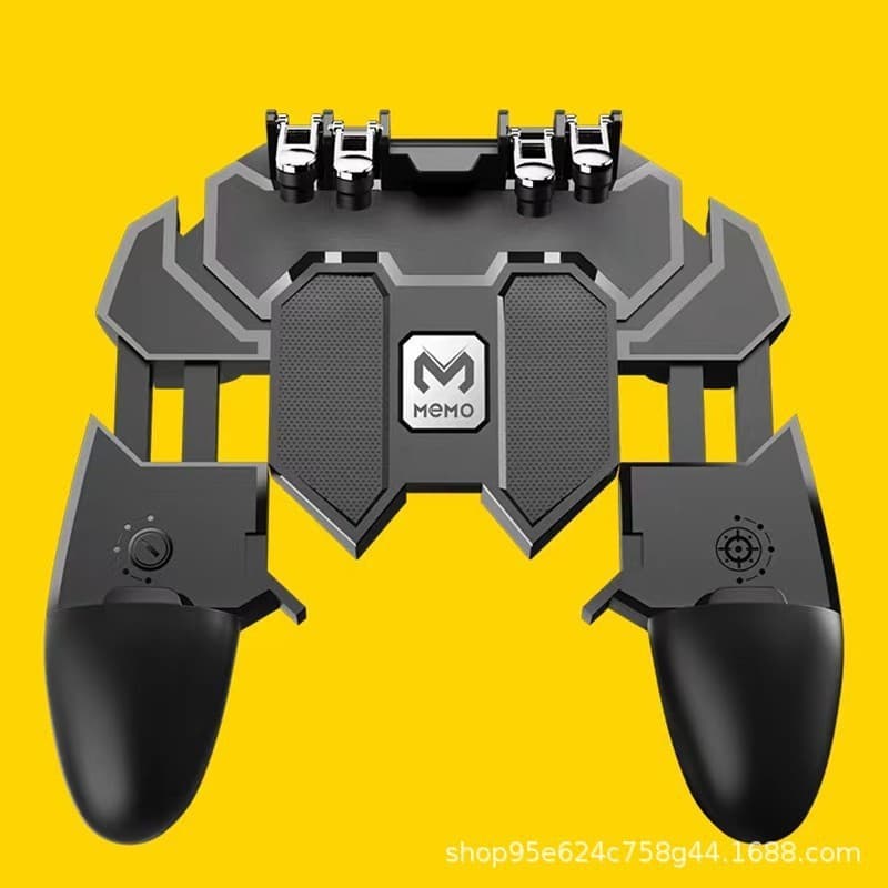 Cross-Border Hot Selling Chicken Game Controller AK66 Six-Finger Linkage Chicken God Tool Non-Stop Trigger Press Assist