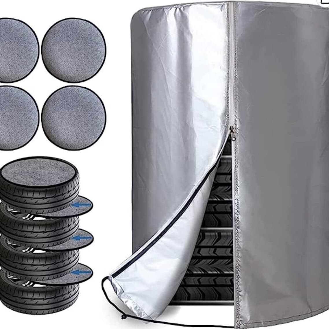 Car Tire Storage Bag Snow Tire Cover Spare Cover 420D Oxford Cloth Car Wheel Amazon