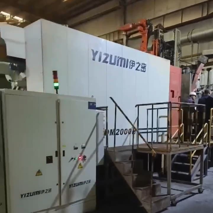 Yizumi 2000-ton Die Casting Machine High-Precision Large Aluminum Alloy Hot Chamber Die Casting Equipment for Sale