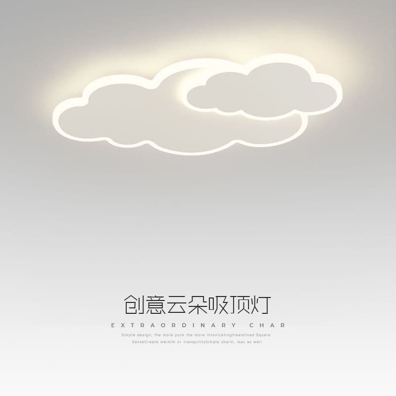 Cloud Bedroom LED Ceiling Light, Modern Minimalist, Warm and Romantic, Boys and Girls Room Light, Children's Room Light, Carefully Selected