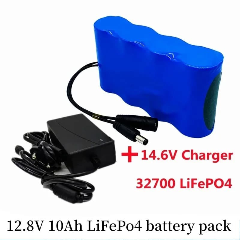 12V 10Ah 32700 LiFePO4 Rechargeable Battery Pack Built-in 2