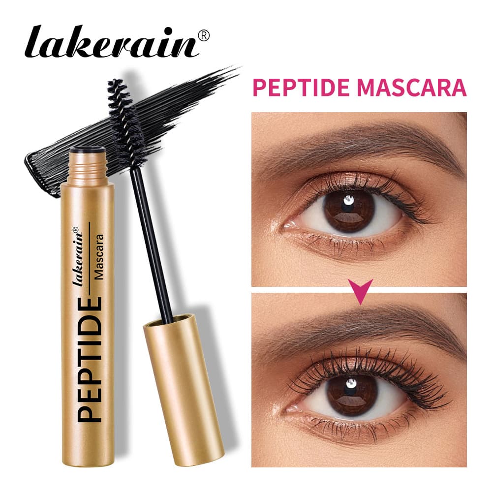 Cross-border lakerain Mascara Waterproof Sweat-Proof Non-Smudge Lengthening Curling Mascara