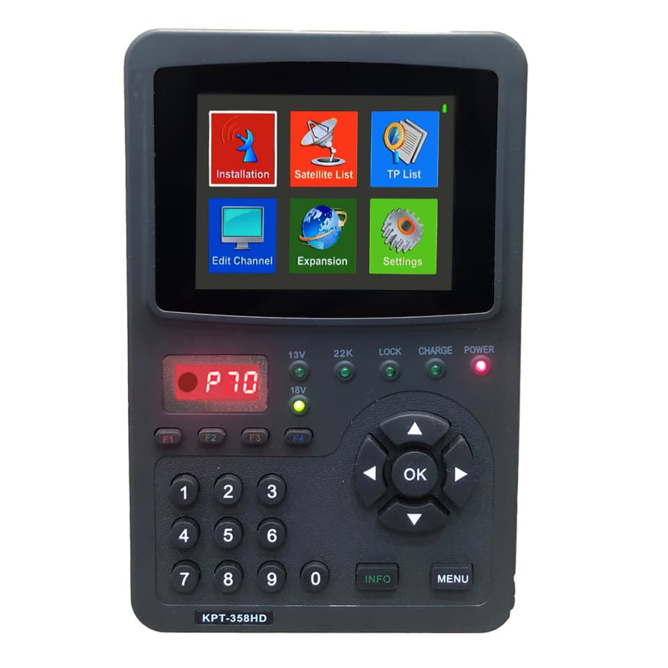 3.5-inch handheld multifunctional HD star finder (household communication signal test) KPT-358HD
