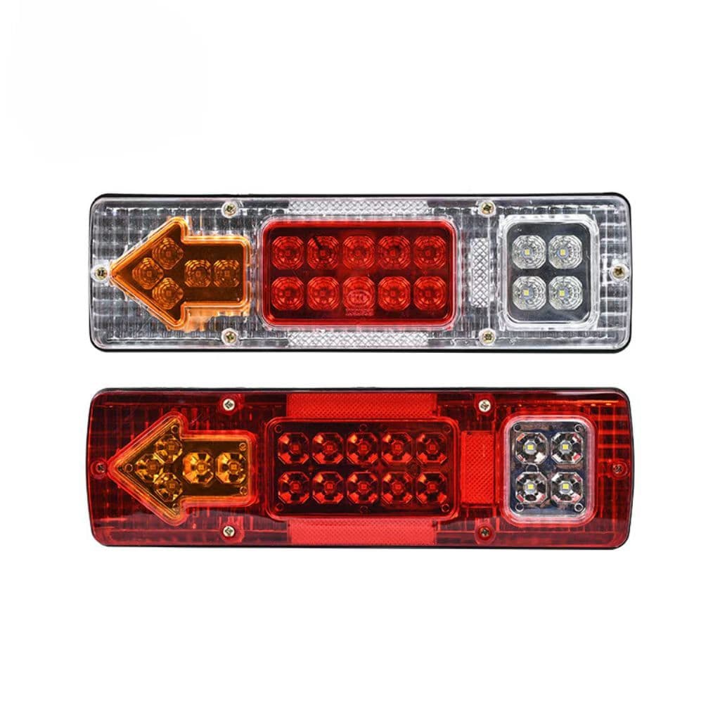 Original Car Three-Wheel Motorcycle Rear Tail Light Electric Three-Wheel Vehicle Tail Light Turn Signal Brake Light Reversing Light Anti-Collision Light