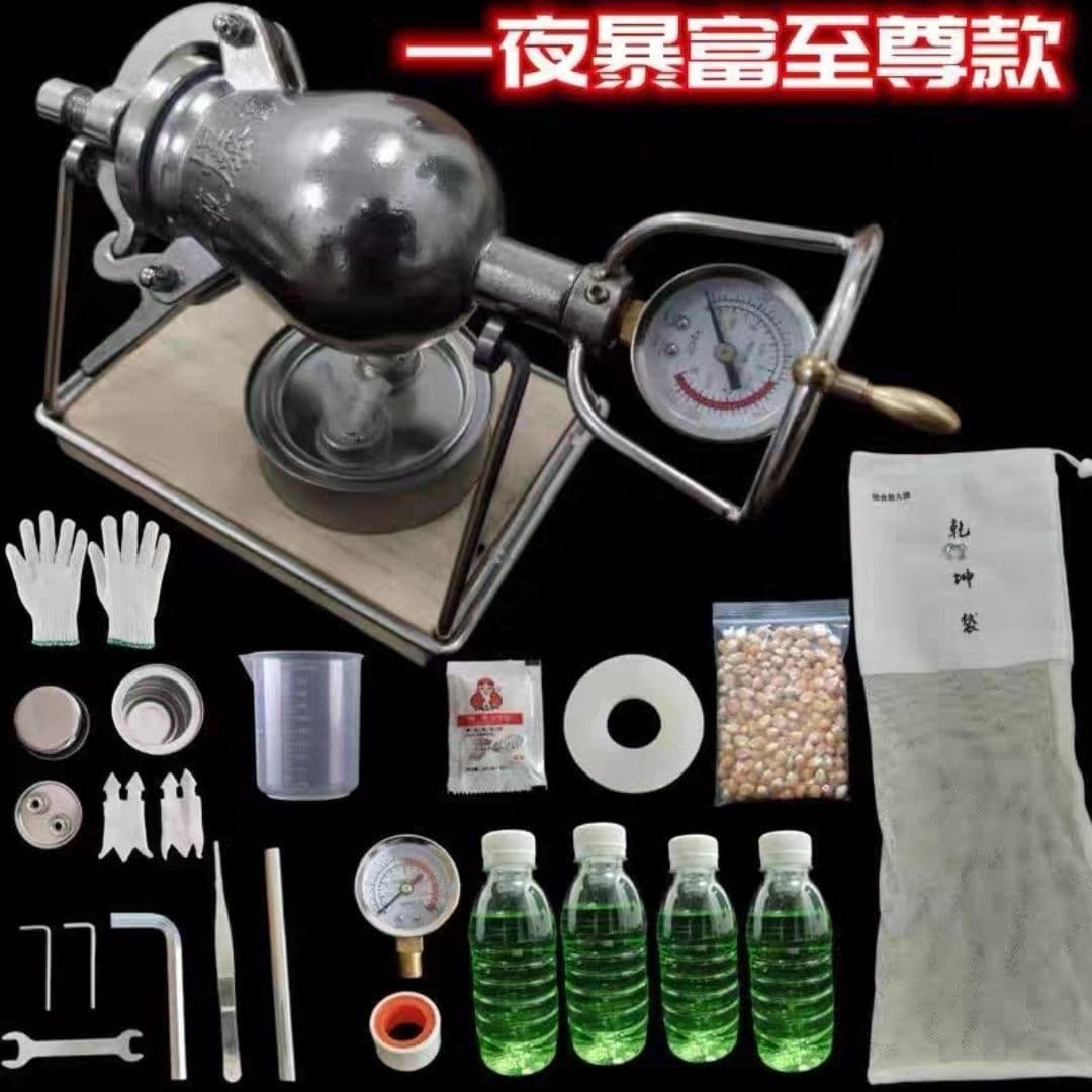 Mini popcorn machine grain amplifier popcorn machine new popcorn stove hand-cranked popcorn machine old-fashioned