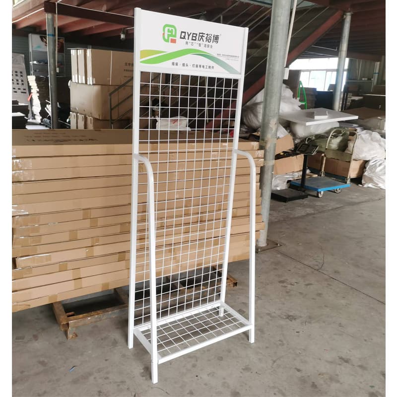 Custom Mobile Phone Accessories Display Stand Power Strip Rack Power Socket Display Rack Shower Head Hook Display Stand Grid Shelf