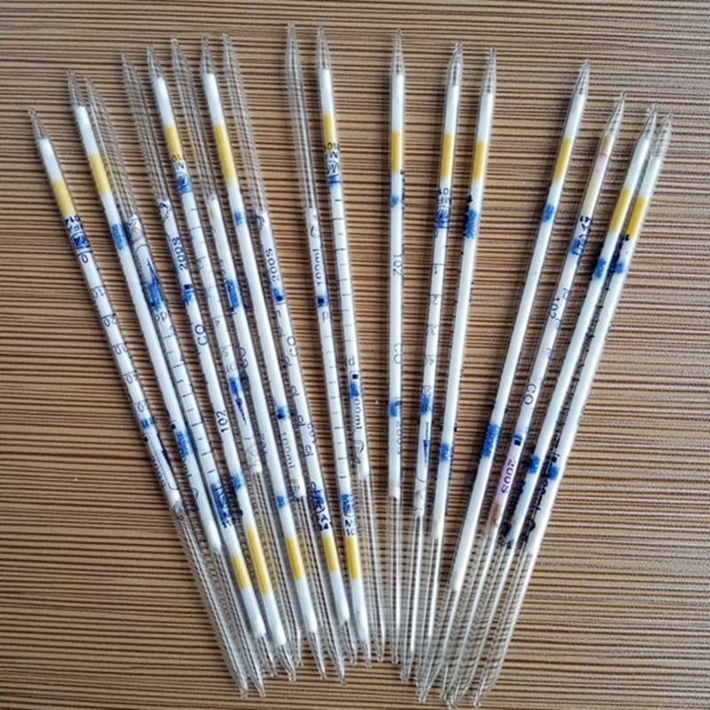 Length-of-Stain Carbon Monoxide Detection Tube, Hydrogen Gas Detection, Mining Breeze Tube Multiple Gases Available
