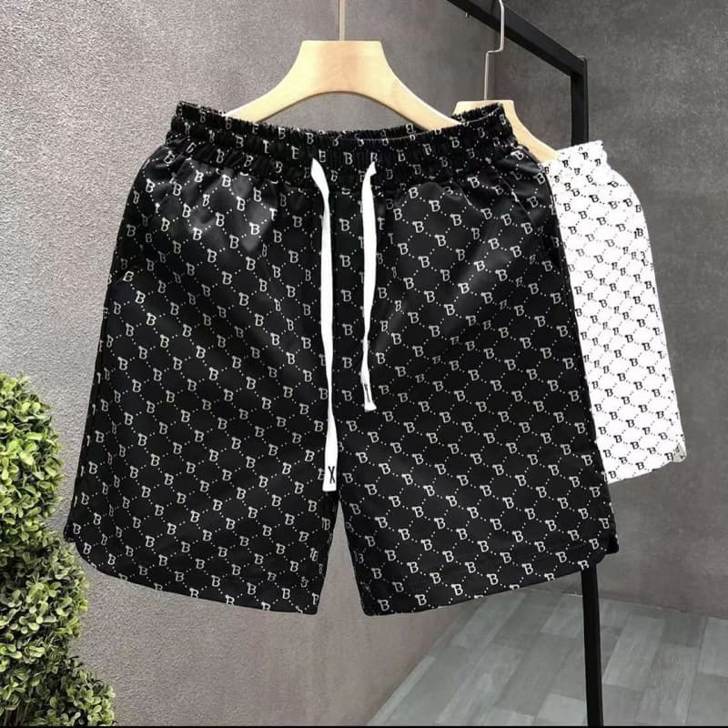 Letter Print Summer Casual Shorts for Men, New Style Five-Point Shorts