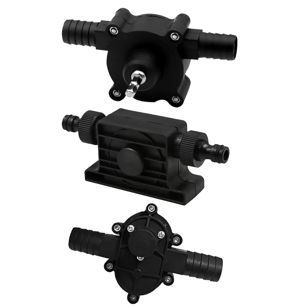 Household Mini Water Pump, Hand Drill Water Pump, Portable DC Water Pump, Self-Priming Centrifugal Pump