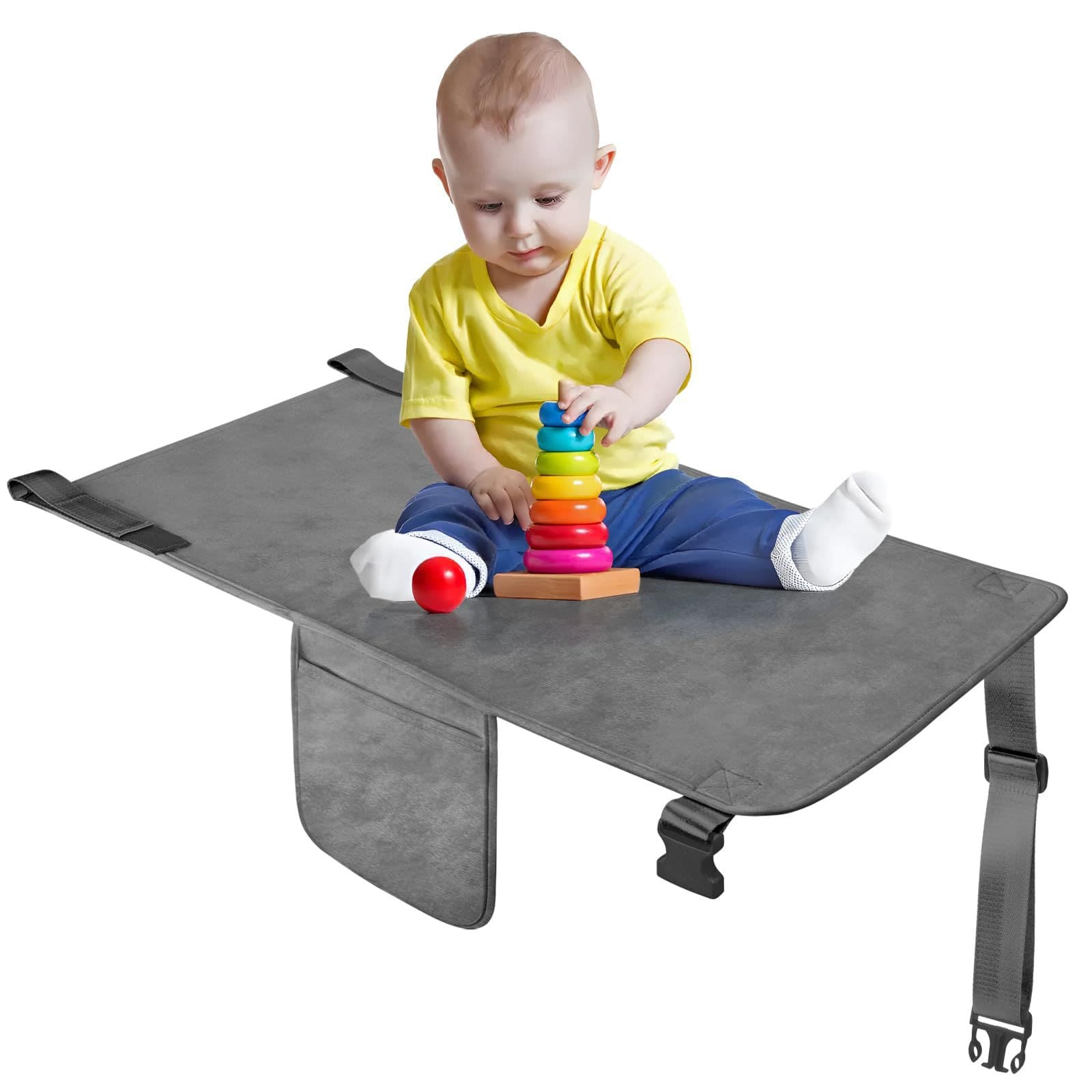 Cross-Border Toddler Airplane Bed, Airplane Seat Extender, Children's Essential Travel Accessory, Portable Footrest