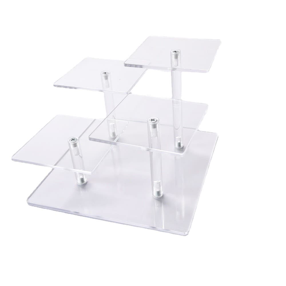 Acrylic Display Stand for Figurines, Anime Car Models, Perfume Storage Rack, Ring & Jewelry Holder