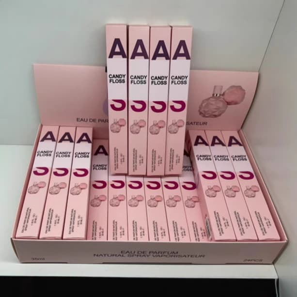 Cross-border foreign trade men's and women's test tube perfume TIKT hot selling test tube 35ml fashionable women's floral perfume wholesale