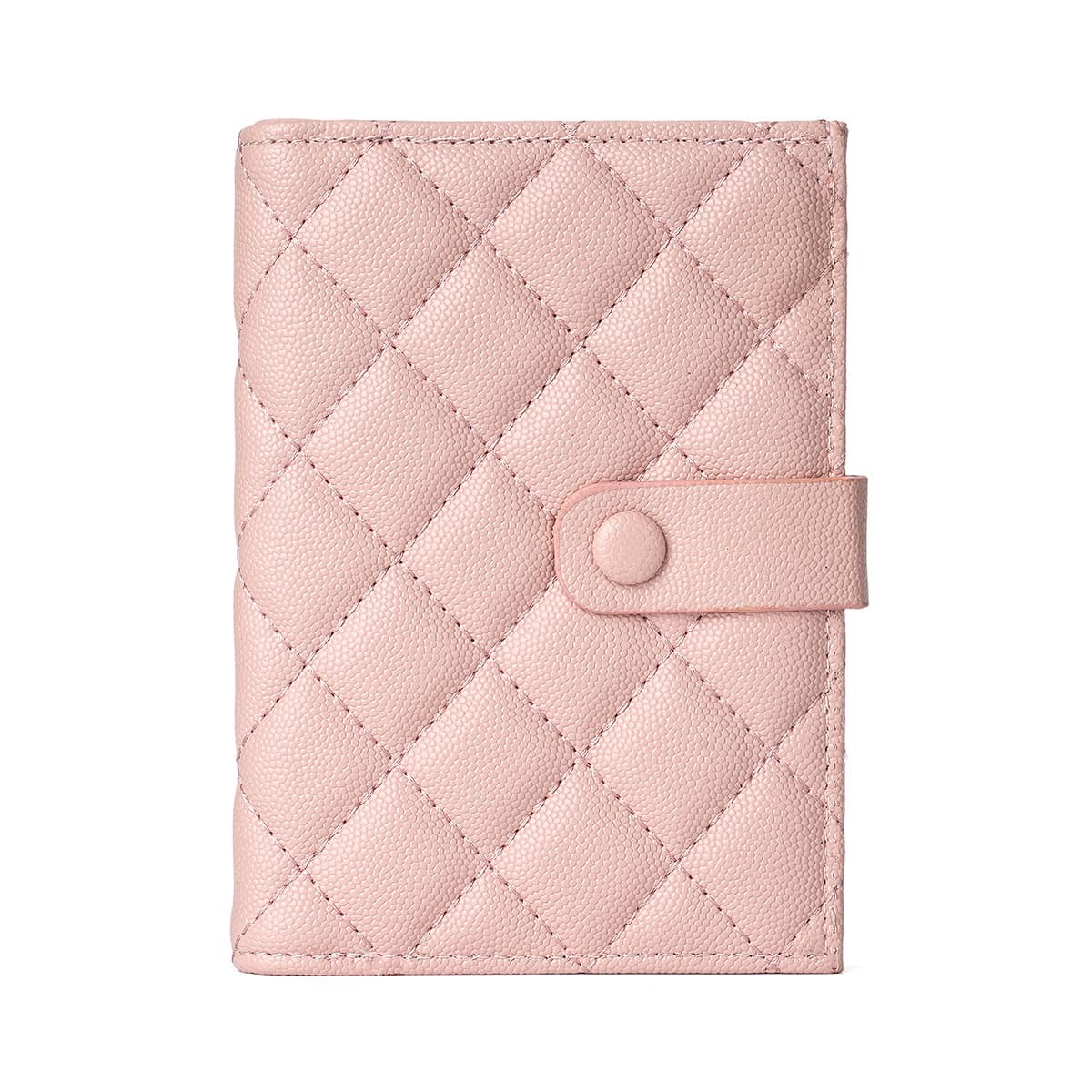 2025 New Caviar Leather Passport Case Zipper Short Travel Passport Holder Multifunctional Organizer Document Wallet