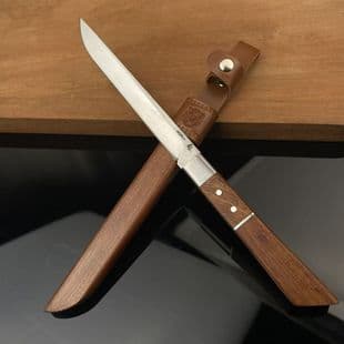 Rosewood Sheath Small Knife Full Tang Knife Hand-Polished High Hardness Outdoor Survival Knife Outdoor Tool Fruit Knife