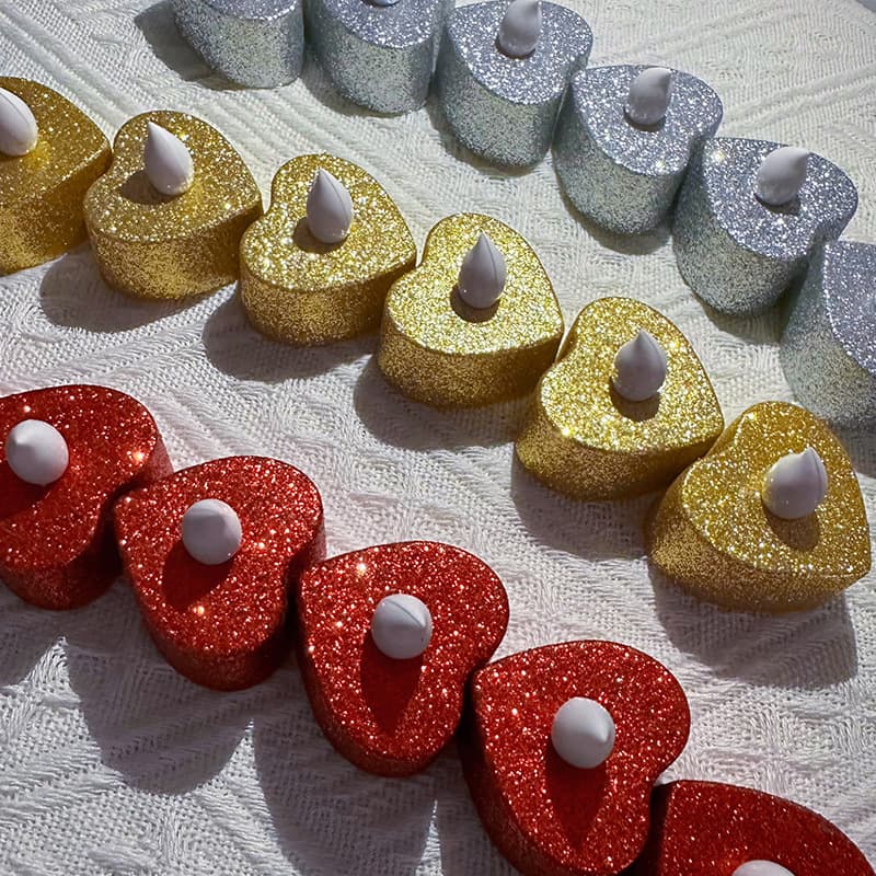 LED electronic candle light love dusting small tea candle Valentine's Day proposal restaurant wedding decoration props candle