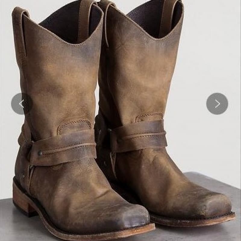 Men's Boots for Foreign Trade, Cross-Border Foreign Trade, Large Size Mid-Calf Boots, Women's Boots, Couple Boots, Large Sizes 40-48