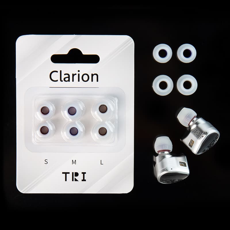 TRI Sweet Horn Silicone Earmuffs Noise Reduction Comfortable Soft In-Ear Headphones Ear Caps Focus on Sound